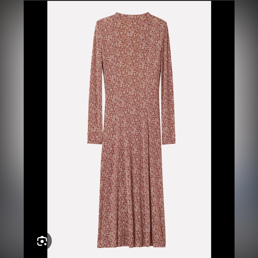 Rodebjer Acela Swirl Dress in Raw
Umbra  size medium